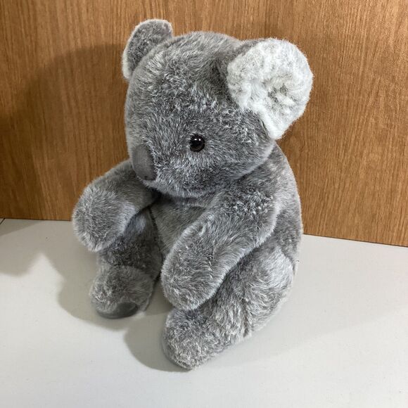 Vintage San Diego Zoo Koala Bear Plush Stuffed Animal Grey Realistic 14” - Picture 2 of 7